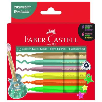 Faber Castell 11 Comfort Keçeli Kalem