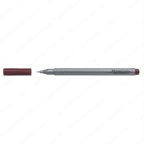 Faber-Castell 1516 Grip Finepen 0.4mm, Açık Kahve
