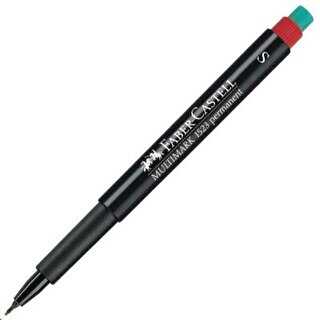 Faber-Castell 1523 Permanent Kalem (S) Kırmızı