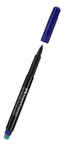 Faber-Castell 1525 Permanent Kalem (M) Mavi