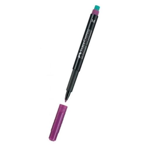 Faber-Castell 1525 Permanent Kalem (M) Mor