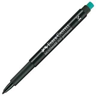 Faber-Castell 1525 Permanent Kalem (M) Siyah