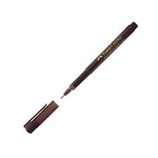 Faber-Castell 1554 Broadpen Koyu Kahve