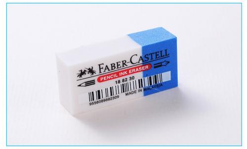 FABER CASTELL 7082/30 MAVİ BEYAZ SİLGİ