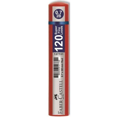 Faber-Castell Grip Min 0.7 2B 60MM Kırmızı Tüp