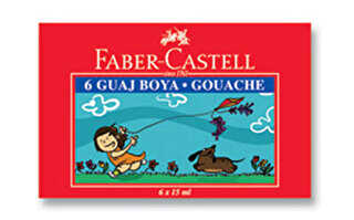 Faber-Castell Guaj Boya 6 Renk