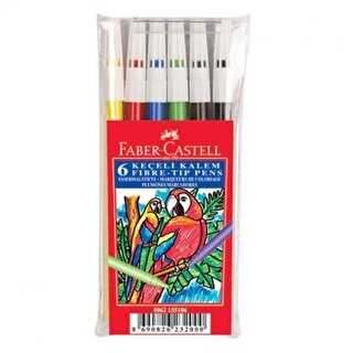 Faber-Castell Keçeli Kalem 6 Renk Yıkanabilir