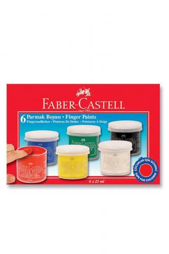 Faber-Castell Parmak Boyası 6 Renk