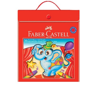 Faber-Castell Pastel Boya 36 Renk Plastik Çantalı