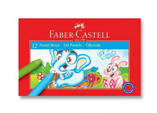 Faber-Castell Pastel Boya Karton Kutu 12 Renk