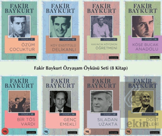 Fakir Baykurt Özyaşam Öyküsü Seti (8 Kitap Takım)