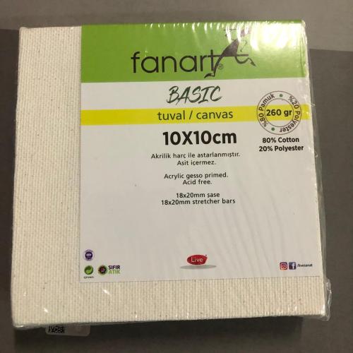 FANART BASİC TUVAL 260 GR 10*10