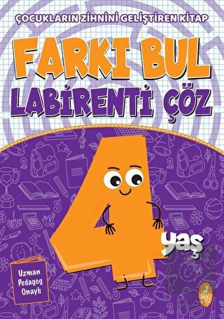 Farkı Bul Labirenti Çöz 4 Yaş
