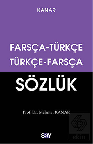 Farsça - Türkçe / Türkçe - Farsça Sözlük (Küçük Bo