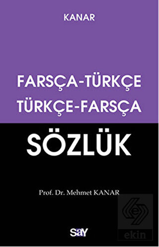 Farsça - Türkçe / Türkçe - Farsça Sözlük (Küçük Bo
