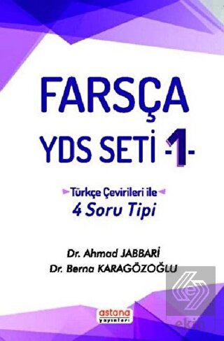 Farsça YDS Seti 1 - Türkçe Çeviri ile 4 Soru Tipi