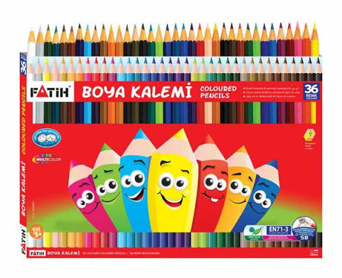 FATİH KURU BOYA KALEMİ 36 LI Satın Al - ekinkitap.com