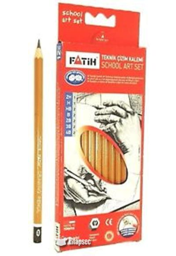 FATİH SCHOOL DERECELİ KALEM OKUL SETİ 12 Lİ Satın Al - ekinkitap.com