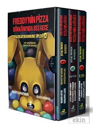 Fazbear'in Korkunç Tipleri 3 Kitap Set