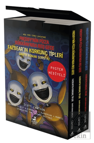 Fazbearın Korkunç Tipleri Çizgi Roman Seti
