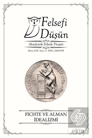 Felsefi Düşün Akademik Felsefe Dergisi Sayı : 11 E