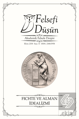 Felsefi Düşün Akademik Felsefe Dergisi Sayı : 11 E