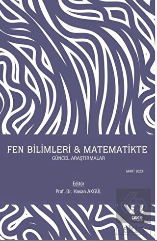 Fen Bilimleri - Matematikte Güncel Araştırmalar