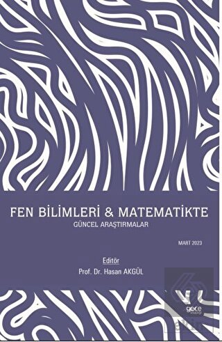 Fen Bilimleri - Matematikte Güncel Araştırmalar