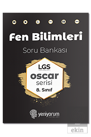 Fen Bilimleri Soru Bankası LGS Oscar Serisi 8. Sın