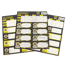 FENERBAHÇE OKUL ETİKETİ DERS PROGRAMLI 3 YP