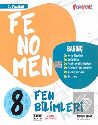 Fenomen 8. Sınıf Fen Bilimleri Soru Bankası 3. Fas