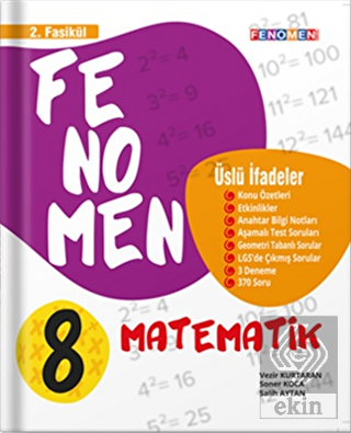 Fenomen 8.Sınıf Matematik 2.Fasikül Üslü İfadeler