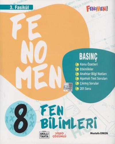 Fenomen 8. Sınıf Fen Bilimleri Soru Bankası 3. Fas