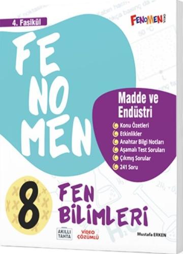 8. Sınıf Fen Bilimleri 4. Fasikül (Madde ve Endüst