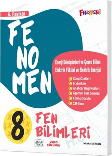 8. Sınıf Fenomen Fen Bilimleri 6. Fasikül Fenomen