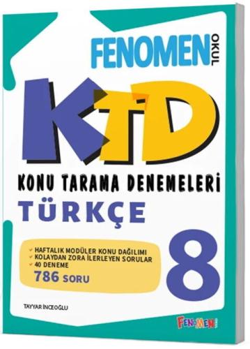 Fenomen 8. Sınıf Sb Türkçe Konu Tarama Denemeleri