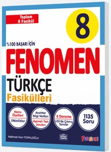 Fenomen 8. Sınıf Türkçe Fasikül Seti (8 Kitap)