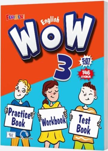 WOW English 3 Practice Book + Workbook + Test Book