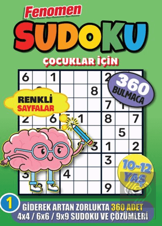 Fenomen Çocuklar İçin Sudoku 10-12 Yaş