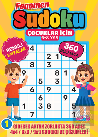Fenomen Çocuklar İçin Sudoku 6-8 Yaş