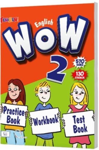 WOW English 2 Practice Book + Workbook + Test Book