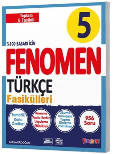 Fenomen Okul Yayınları 5. Sınıf Türkçe Fasikülleri Seti