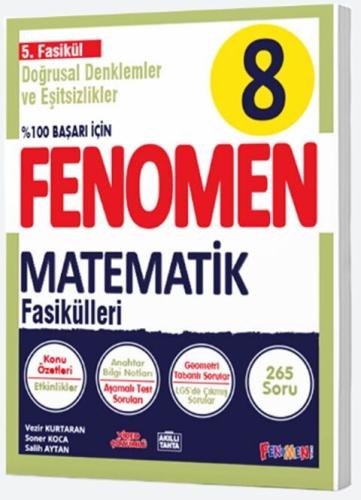 8. Sınıf Matematik Fenomen Doğrusal ve Eşitsizlikl