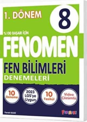 Fenomen 8. Sınıf Fen Bilimleri Denemeler 1. Dönem