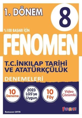 Fenomen 8. Sınıf T.C. İnkılap Tarihi Ve Atatürkçül