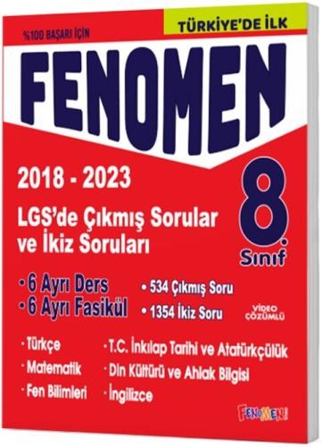 Fenomen Okul Yayınları 8. Sınıf LGS Çıkmış Sorular ve İkiz Soruları Seti