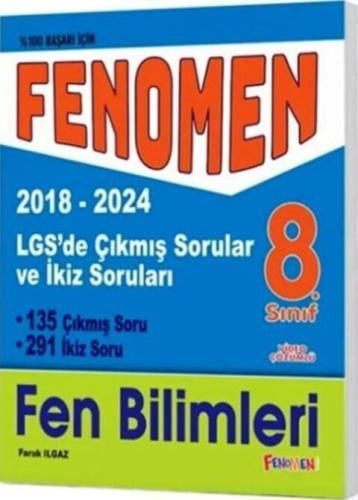 Fenomen Okul Yayınları 8. Sınıf LGS Fen Bilimleri Çıkmış Sorular ve İk
