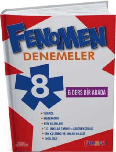 Fenomen Okul Yayınları 8. Sınıf Tüm Dersler Branş Denemeleri