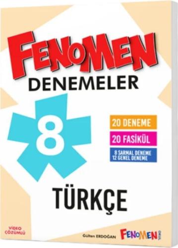 Fenomen Okul Yayınları 8. Sınıf Türkçe Fenomen 20 li Deneme