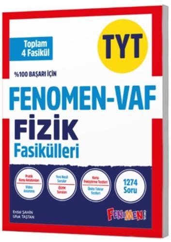 Fenomen Okul Yayınları TYT VAF Fizik Fasikülleri Seti